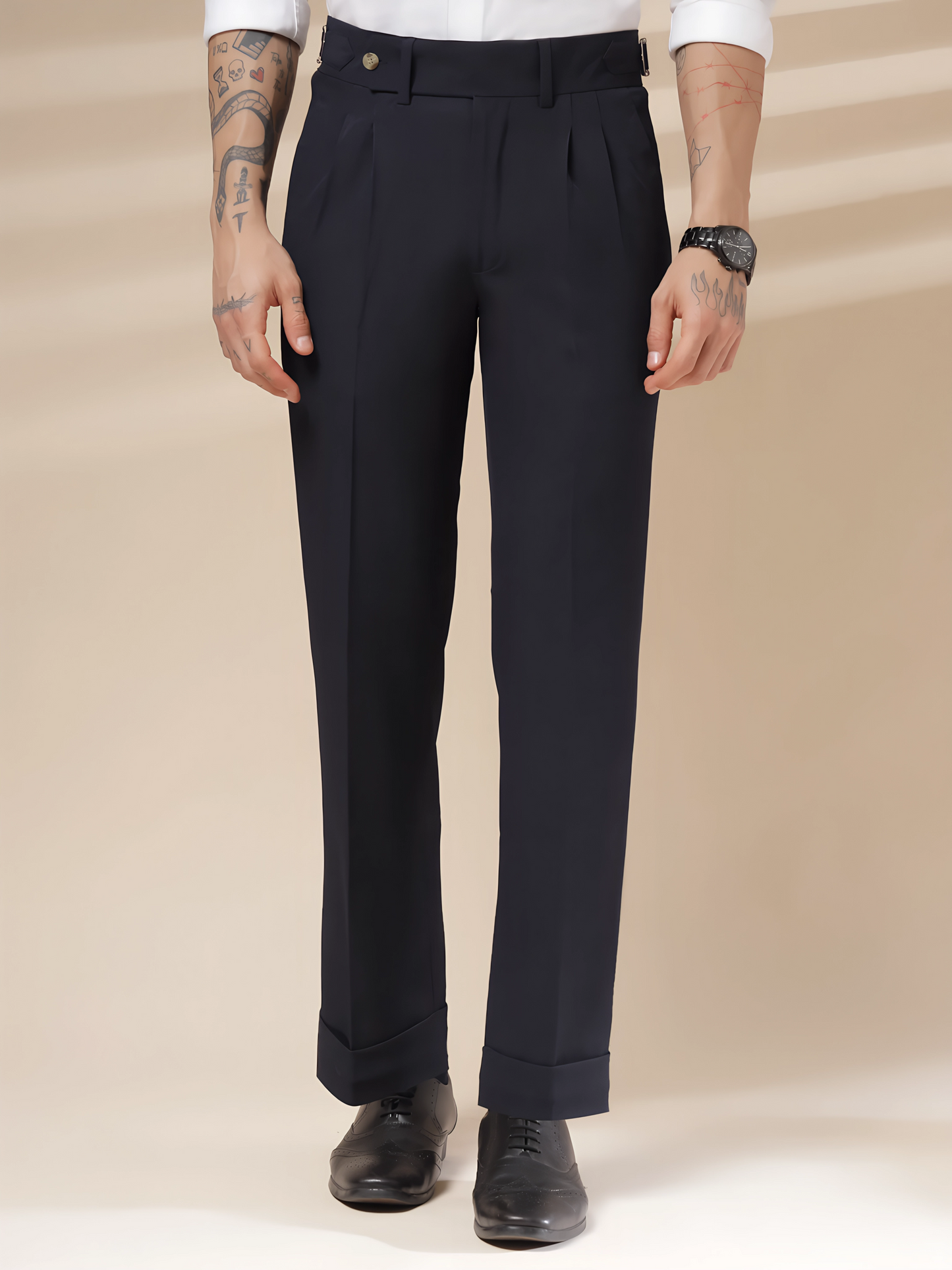 Italian Navy Signature Formal Gurkha Pants by ITALIAN VEGA®
