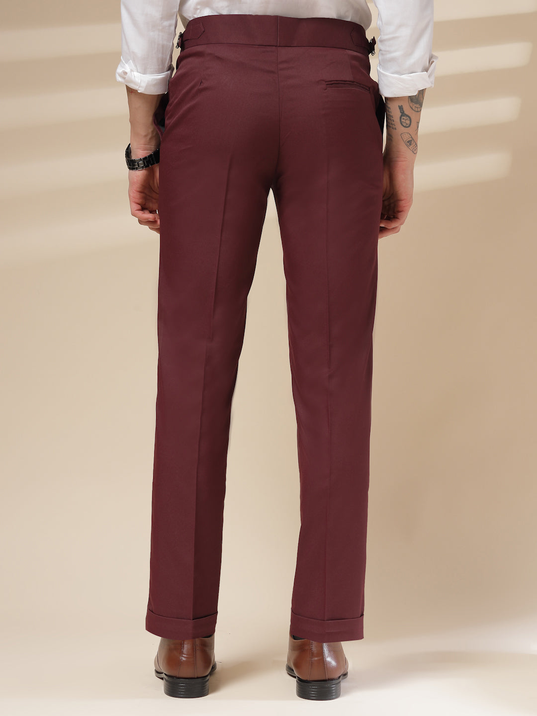 Signature Buttoned Formal Gurkha Pants by ITALIAN VEGA®