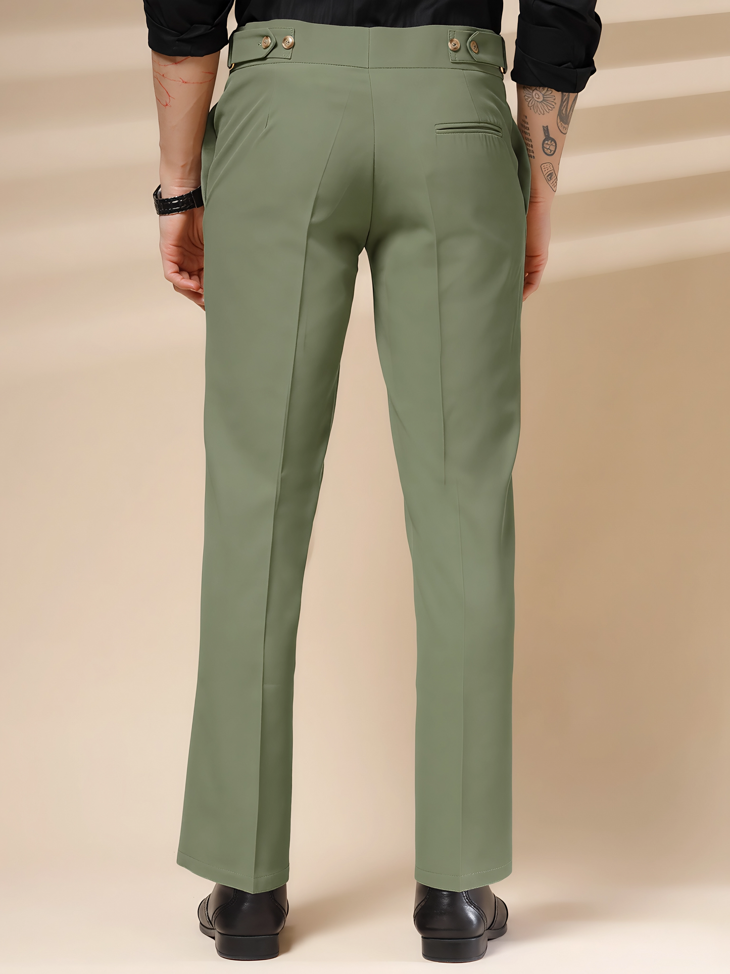 Pebble Oxford Gurkha Trouser by Italian Vega®