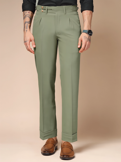 Pebble Double Buttoned GURKHA PANTS by ITALIAN VEGA® (Copy)