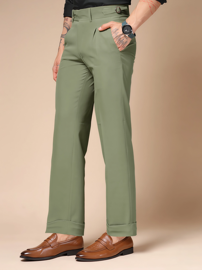 Pebble Double Buttoned GURKHA PANTS by ITALIAN VEGA® (Copy)