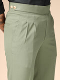 Pebble Classic Buttoned Formal Gurkha Pants by ITALIAN VEGA®