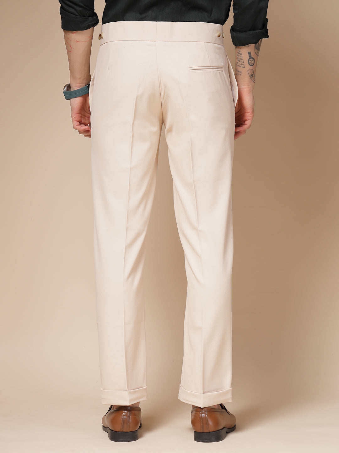 Classic Buttoned Formal Gurkha Pants by ITALIAN VEGA®