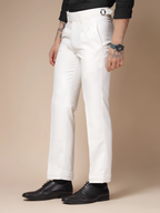White Signature Formal Gurkha Pants by ITALIAN VEGA®