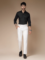 White Signature Formal Gurkha Pants by ITALIAN VEGA®