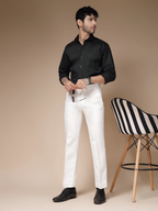 White Signature Formal Gurkha Pants by ITALIAN VEGA®