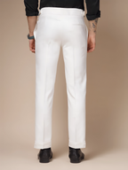 White Signature Formal Gurkha Pants by ITALIAN VEGA®