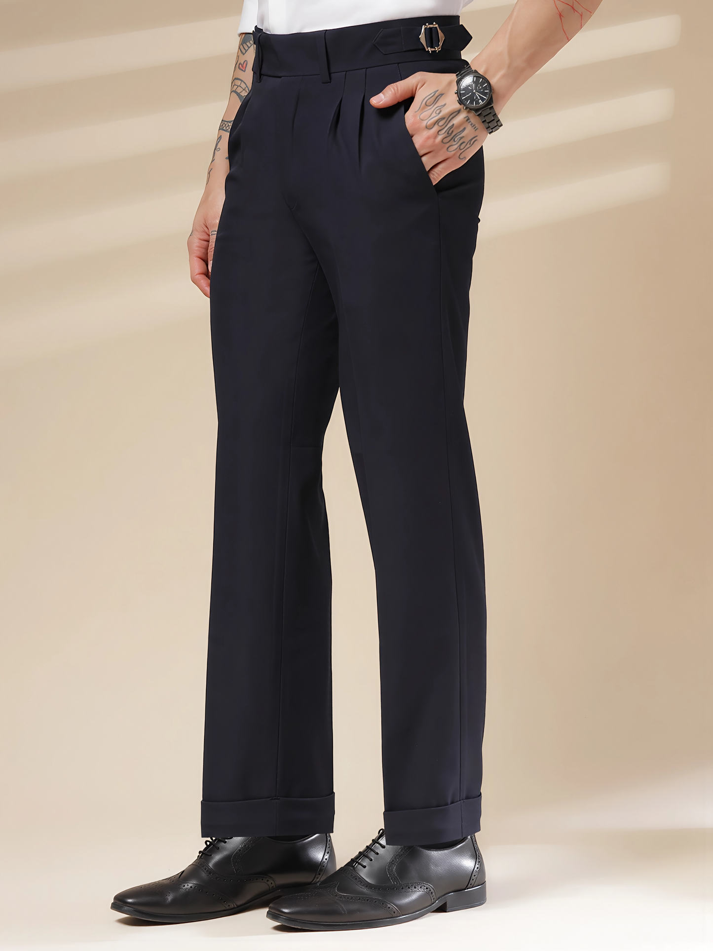 Italian Navy Signature Formal Gurkha Pants by ITALIAN VEGA®