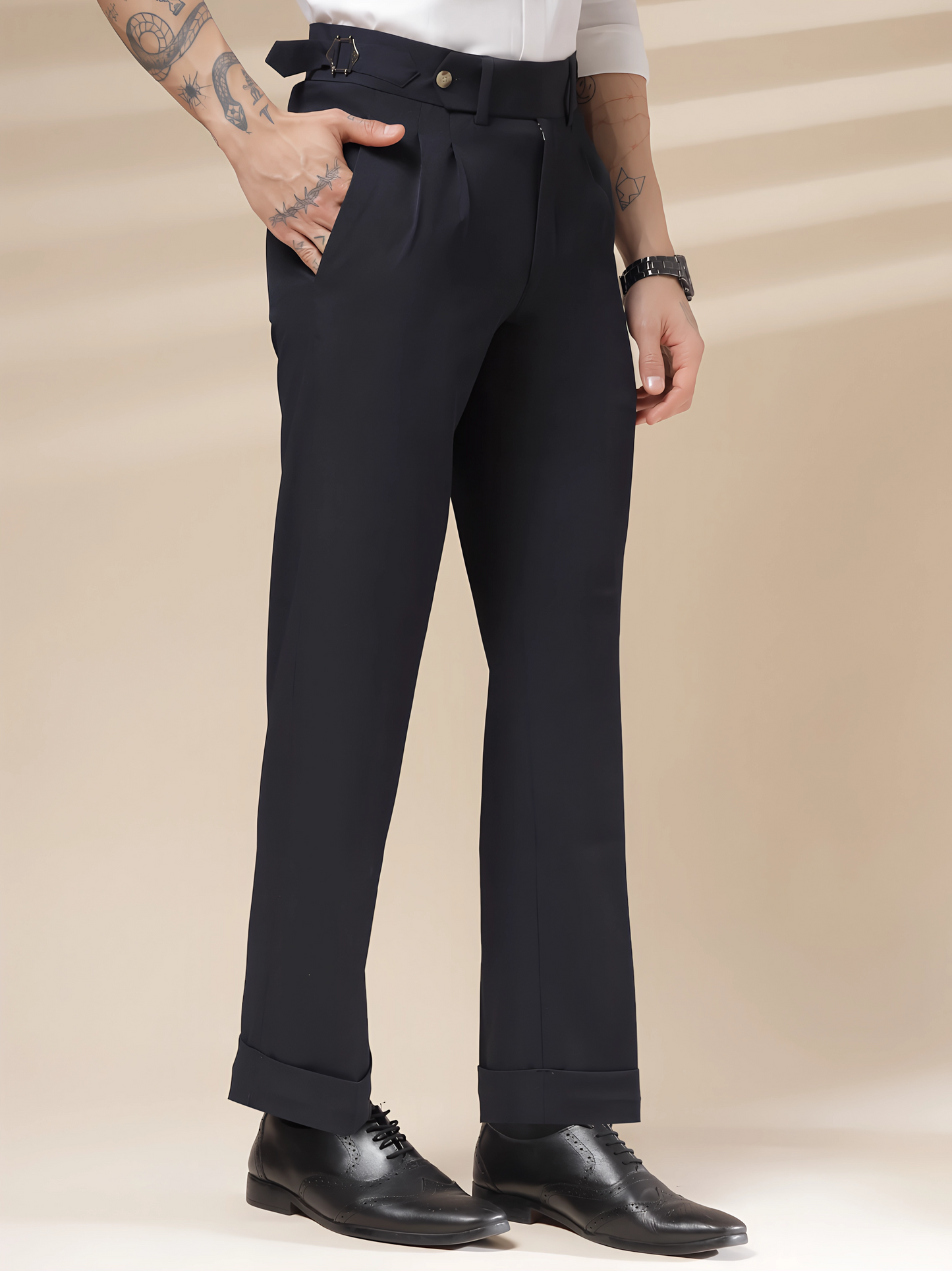 Italian Navy Signature Formal Gurkha Pants by ITALIAN VEGA®