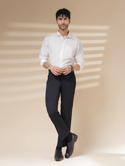 Navy Oxford Gurkha Trouser by Italian Vega®