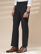 Black Signature Formal Gurkha Pants by ITALIAN VEGA®