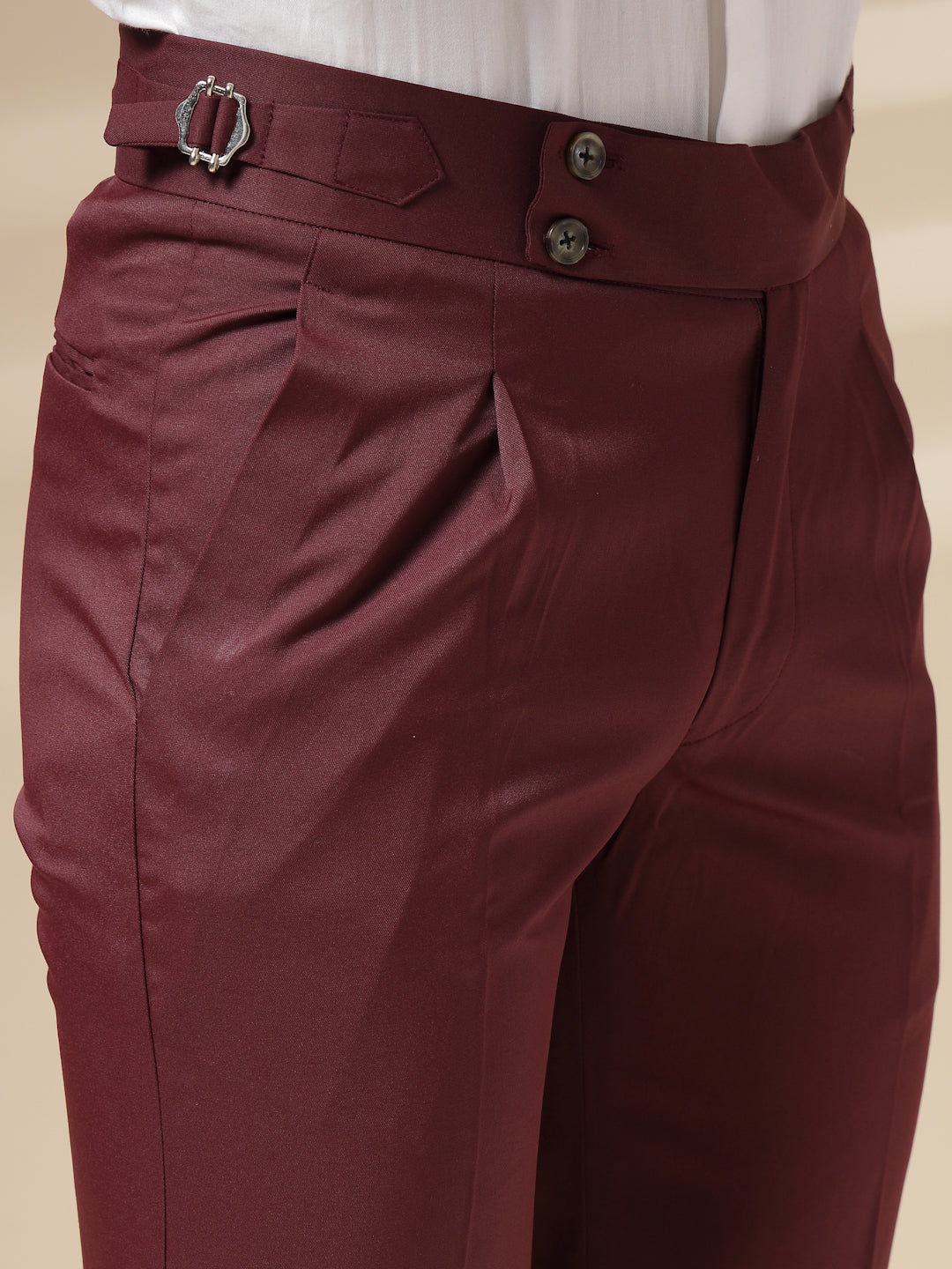 Signature Buttoned Formal Gurkha Pants by ITALIAN VEGA®