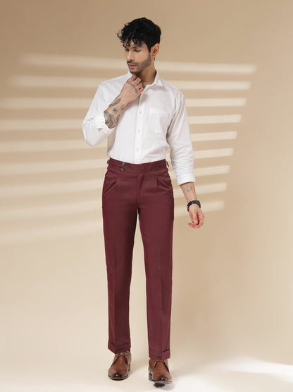 Signature Buttoned Formal Gurkha Pants by ITALIAN VEGA®