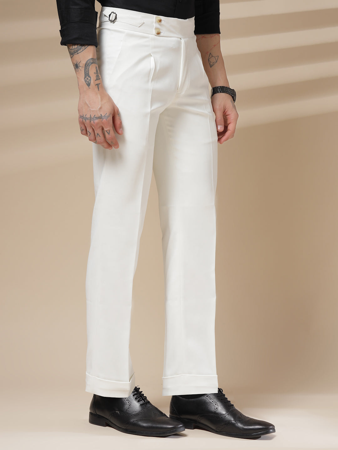 Signature Buttoned Formal Gurkha Pants by ITALIAN VEGA®