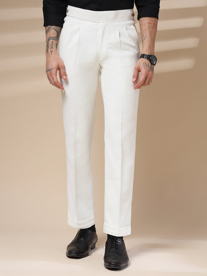 Classic Buttoned Formal Gurkha Pants by ITALIAN VEGA®