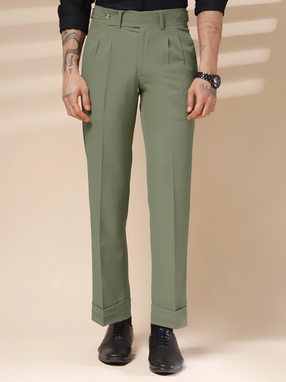 Pebble Signature Formal Gurkha Pants by ITALIAN VEGA®