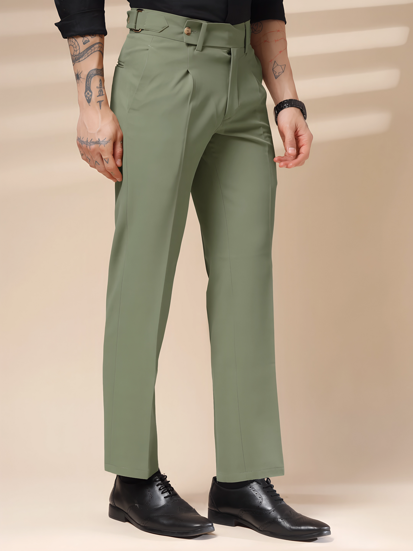 Pebble Oxford Gurkha Trouser by Italian Vega®