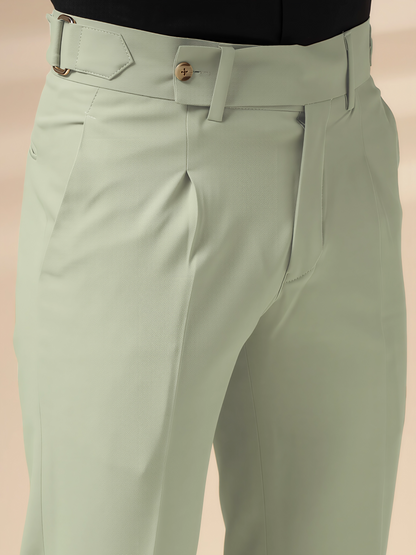 Lime Oxford Gurkha Trouser by Italian Vega®
