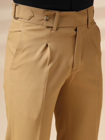 Camel Oxford Gurkha Trouser by Italian Vega®