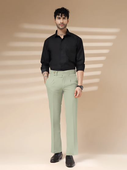 Lime Oxford Gurkha Trouser by Italian Vega®