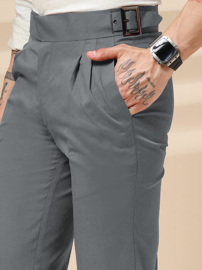 Classic Buckle Formal Gurkha Pants by ITALIAN VEGA®