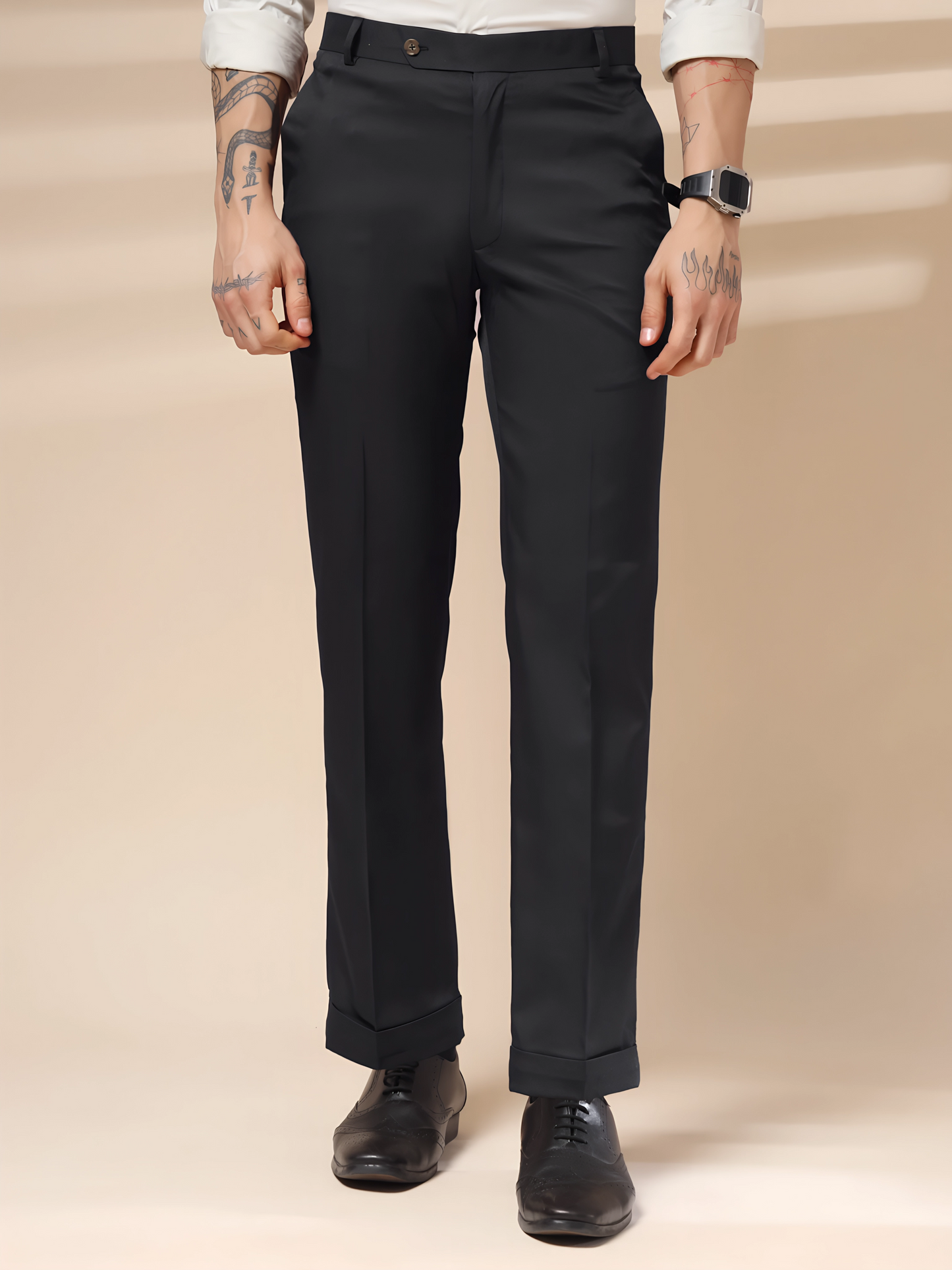 Royal Black Formal Trouser by ITALIAN VEGA®