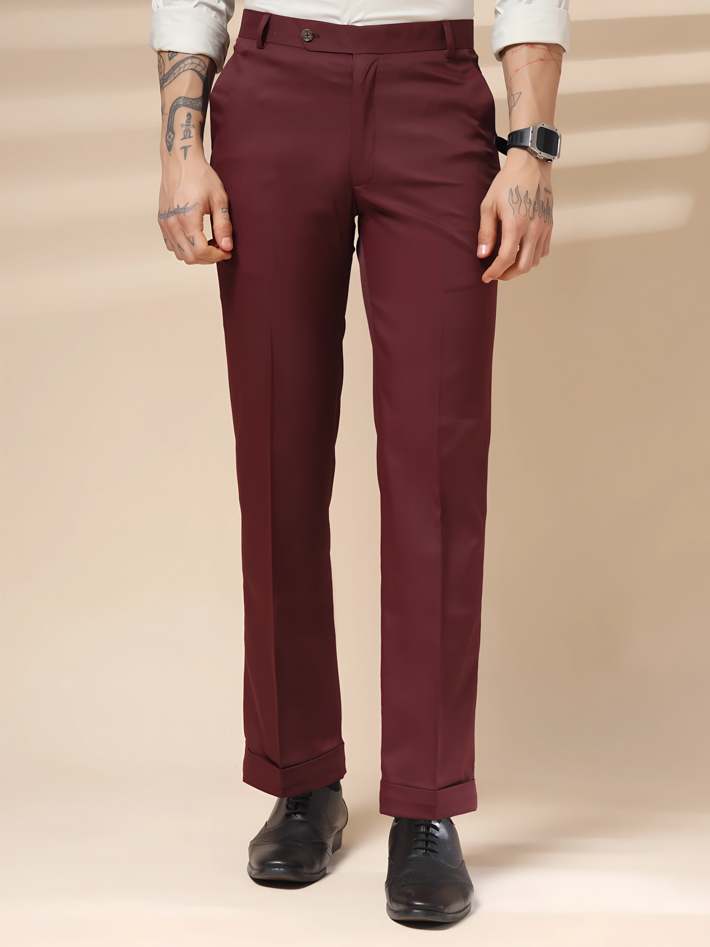 Royal Wine Formal Trouser by ITALIAN VEGA®