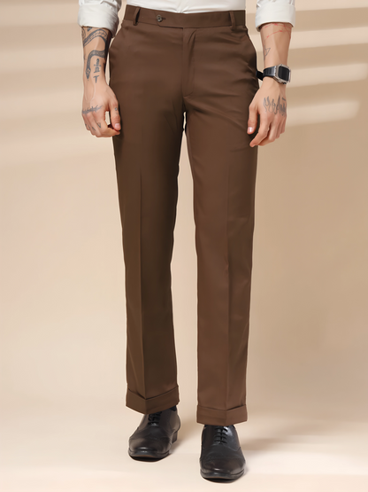 Royal Brown Formal Trouser by ITALIAN VEGA®