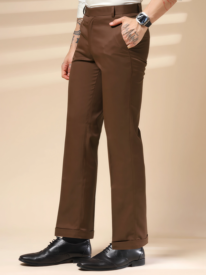 Royal Brown Formal Trouser by ITALIAN VEGA®