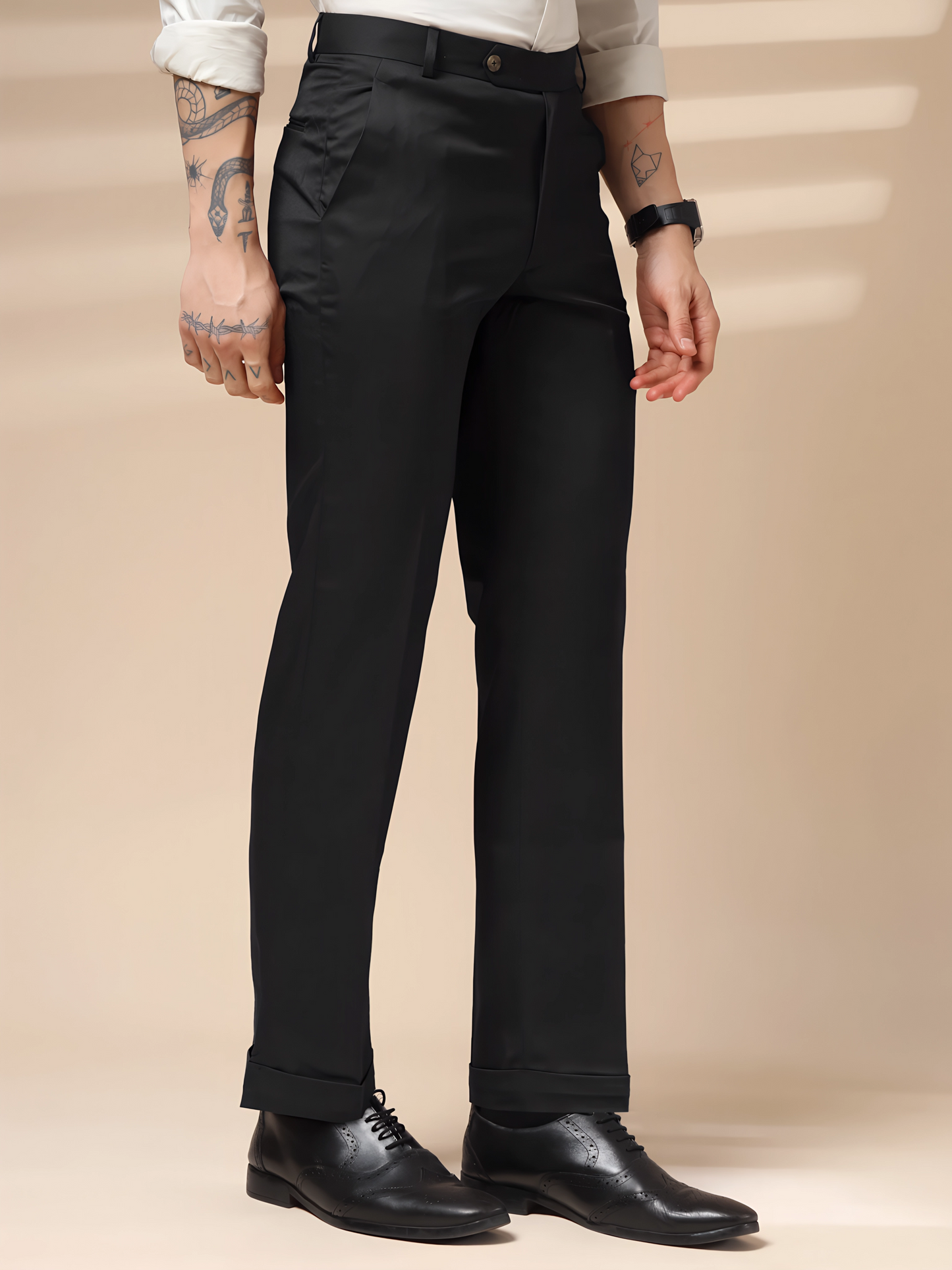Royal Black Formal Trouser by ITALIAN VEGA®