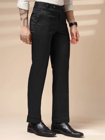 Royal Black Formal Trouser by ITALIAN VEGA®