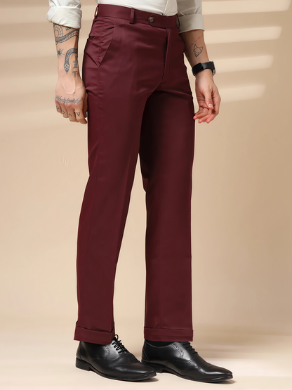 Royal Wine Formal Trouser by ITALIAN VEGA®