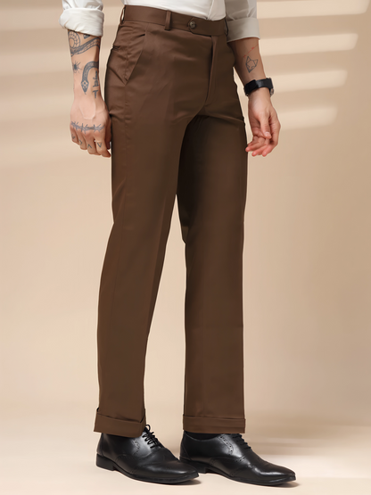 Royal Brown Formal Trouser by ITALIAN VEGA®