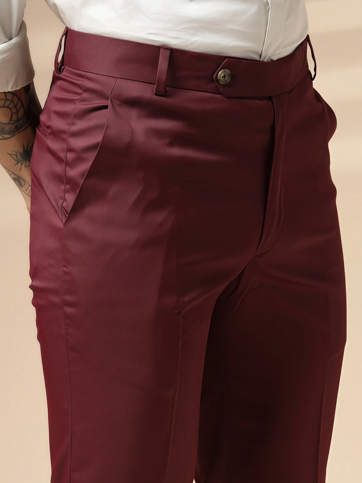 Royal Wine Formal Trouser by ITALIAN VEGA®