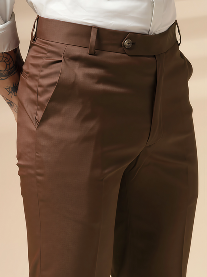 Royal Brown Formal Trouser by ITALIAN VEGA®