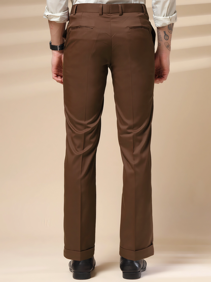 Royal Brown Formal Trouser by ITALIAN VEGA®