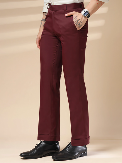 Wine Men Formal Pant by ITALIAN VEGA®