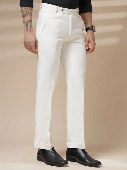 Royal White Formal Trouser by ITALIAN VEGA®