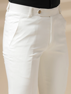 Royal White Formal Trouser by ITALIAN VEGA®