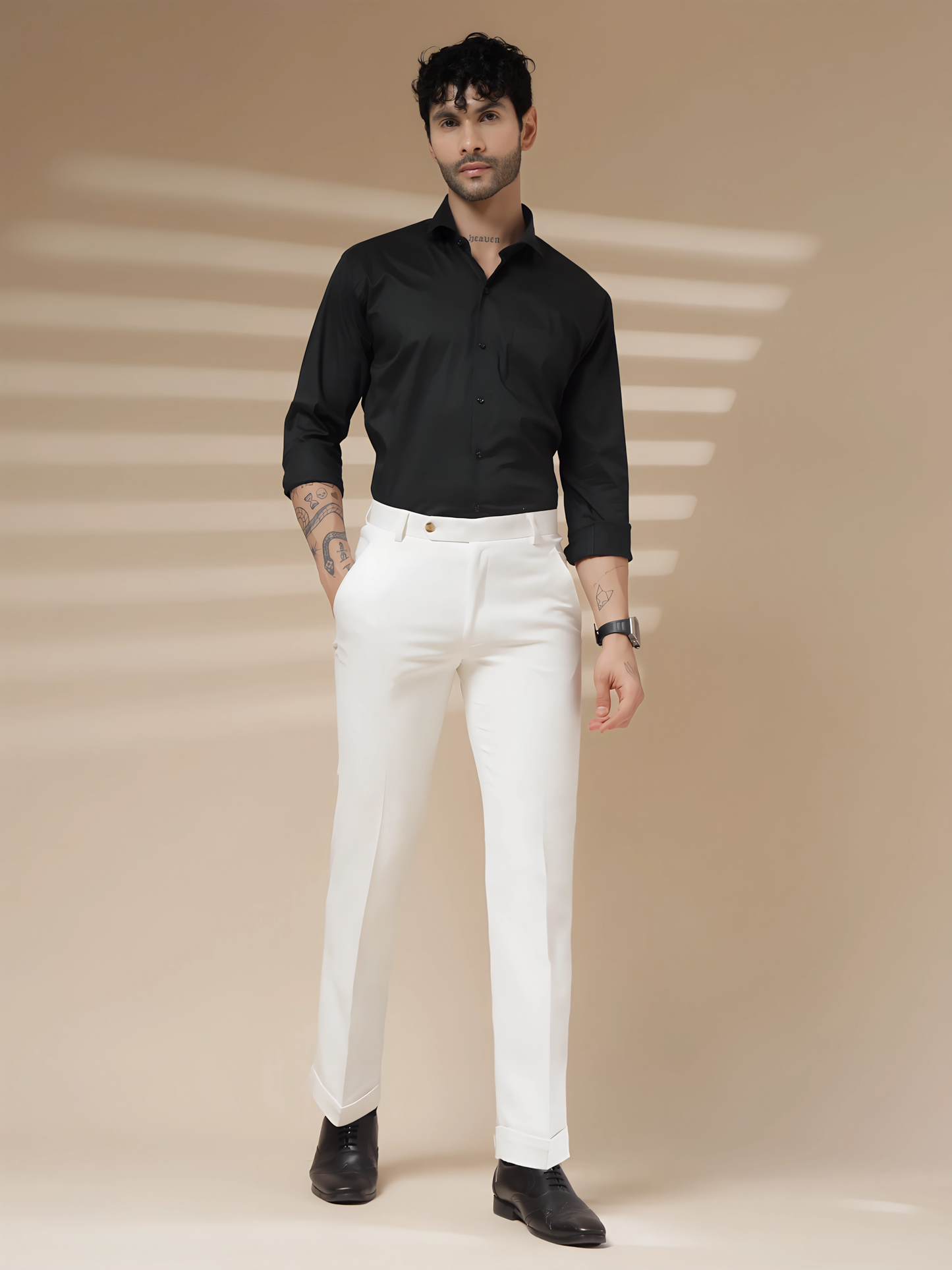 Royal White Formal Trouser by ITALIAN VEGA®
