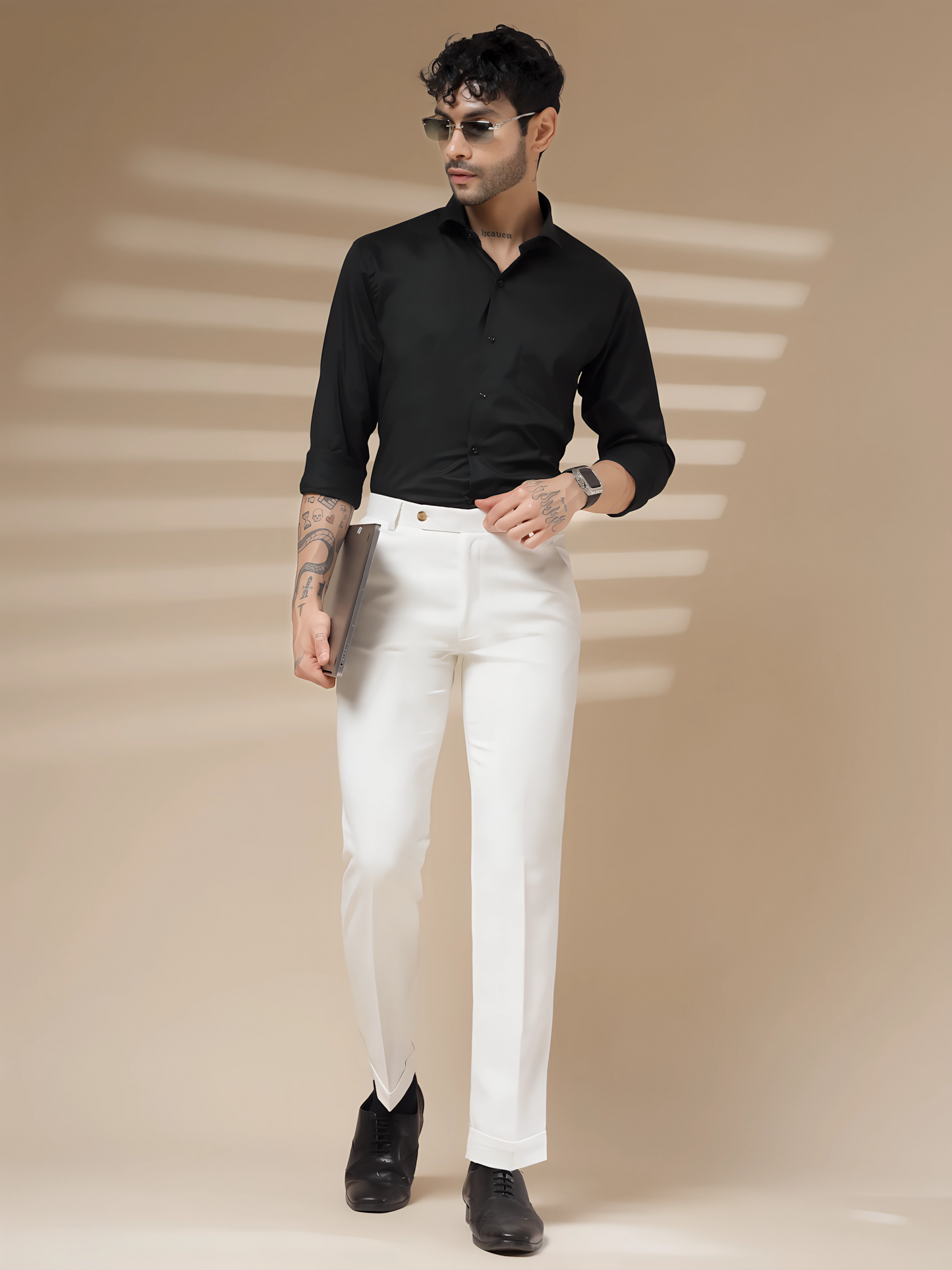 Royal White Formal Trouser by ITALIAN VEGA®