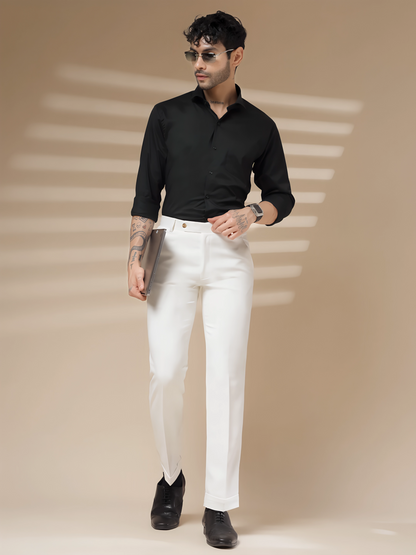 Royal White Formal Trouser by ITALIAN VEGA®