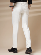 Royal White Formal Trouser by ITALIAN VEGA®