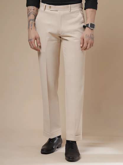 Royal Beige Formal Trouser by ITALIAN VEGA®