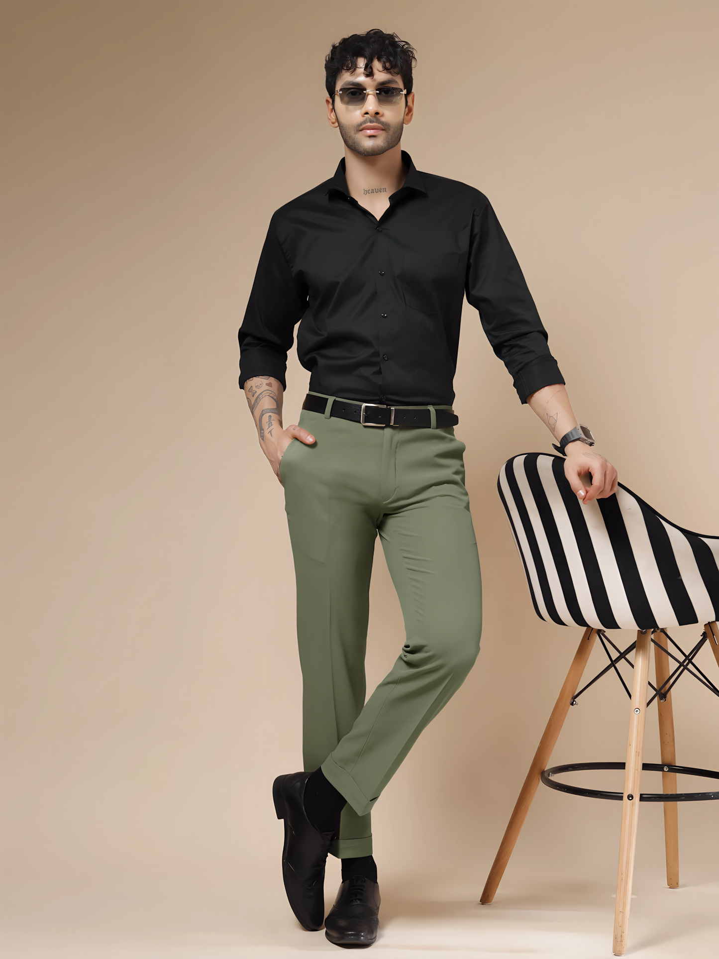 Pebble Men Formal Pant by ITALIAN VEGA®