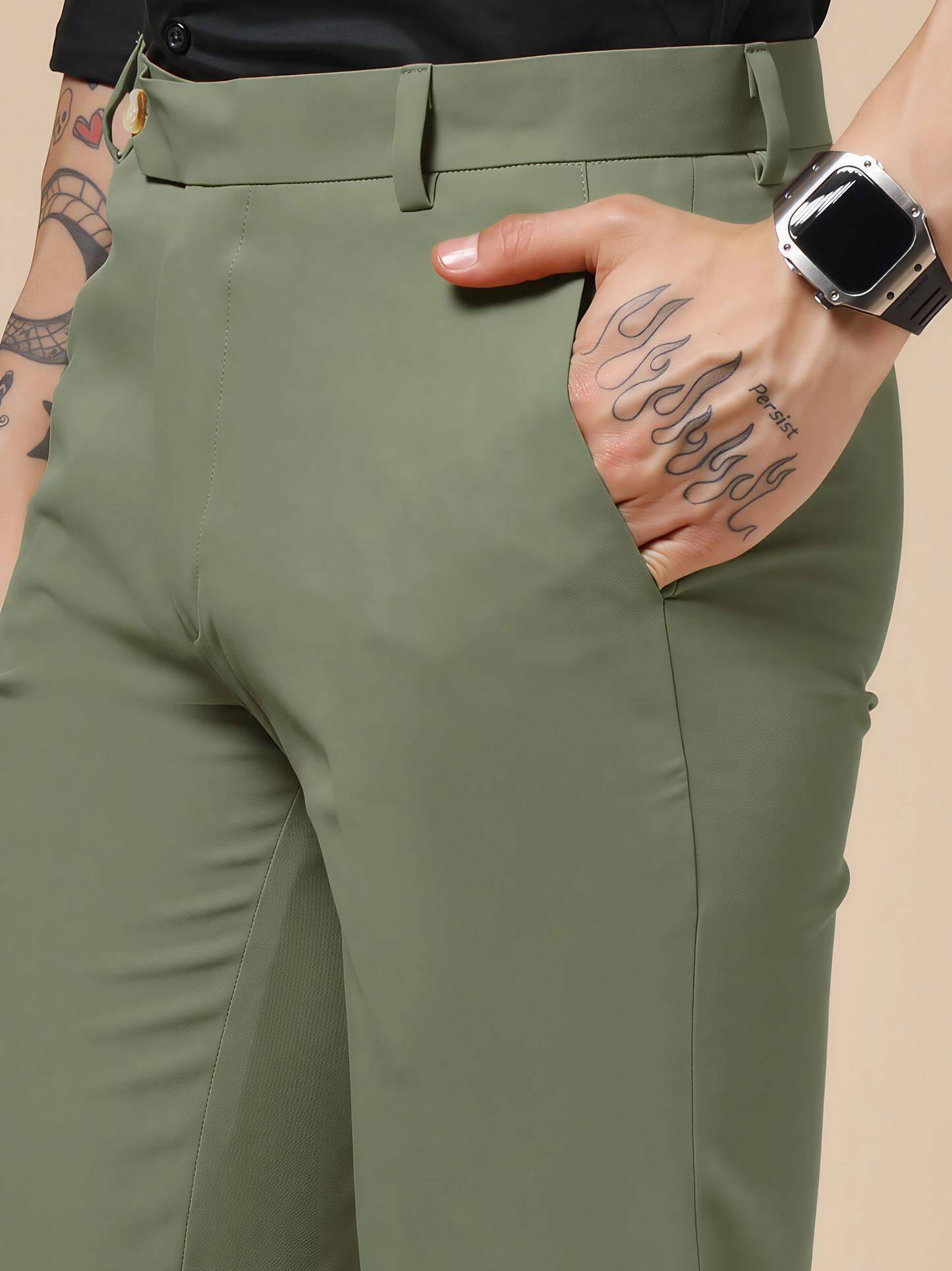 Pebble Men Formal Pant by ITALIAN VEGA®