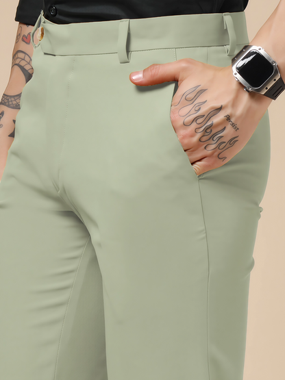 Lime Men Formal Pant by ITALIAN VEGA®