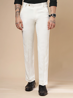 Frost White Men Formal Pant by ITALIAN VEGA®