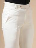 Frost White Men Formal Pant by ITALIAN VEGA®