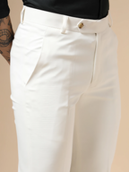 Frost White Men Formal Pant by ITALIAN VEGA®